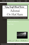 Adonai or Ha Olam SATB choral sheet music cover
